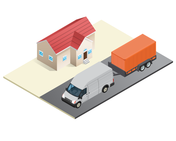 1. Wij leveren de box aan huis